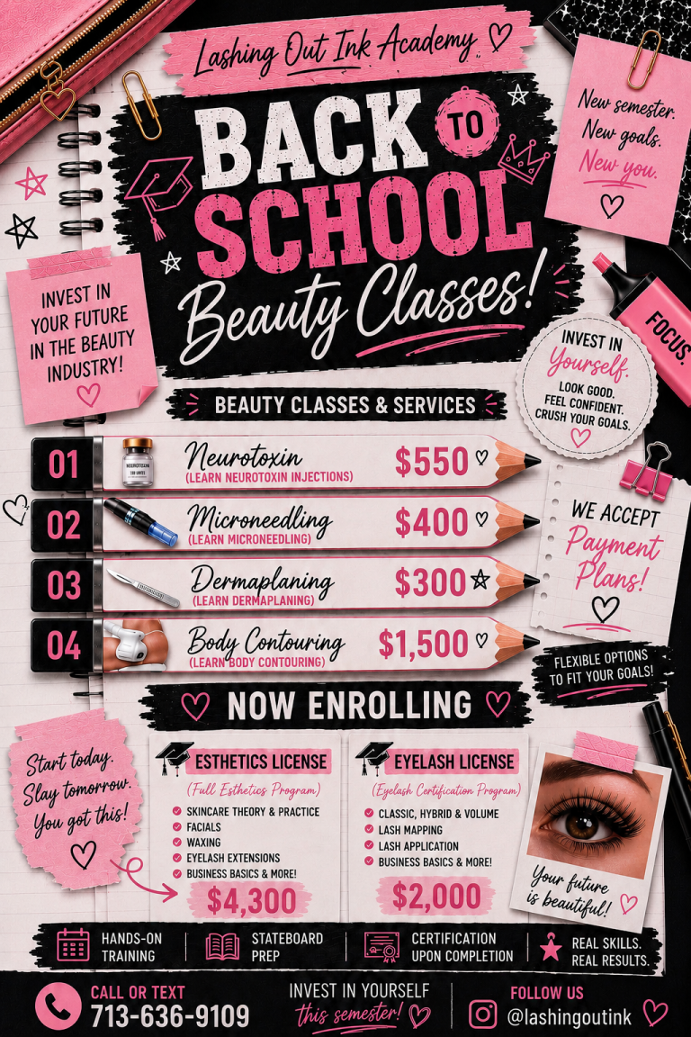 Lashing Out Ink Academy flyer1 1